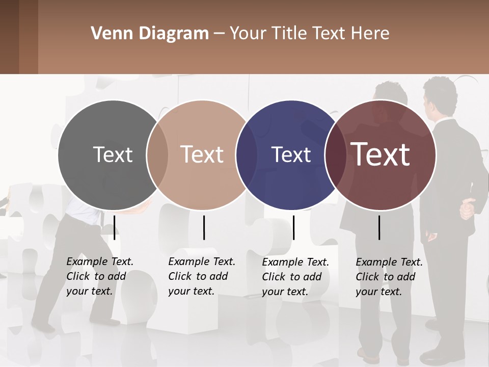 A Group Of Men Standing Next To Each Other In Front Of A Wall PowerPoint Template