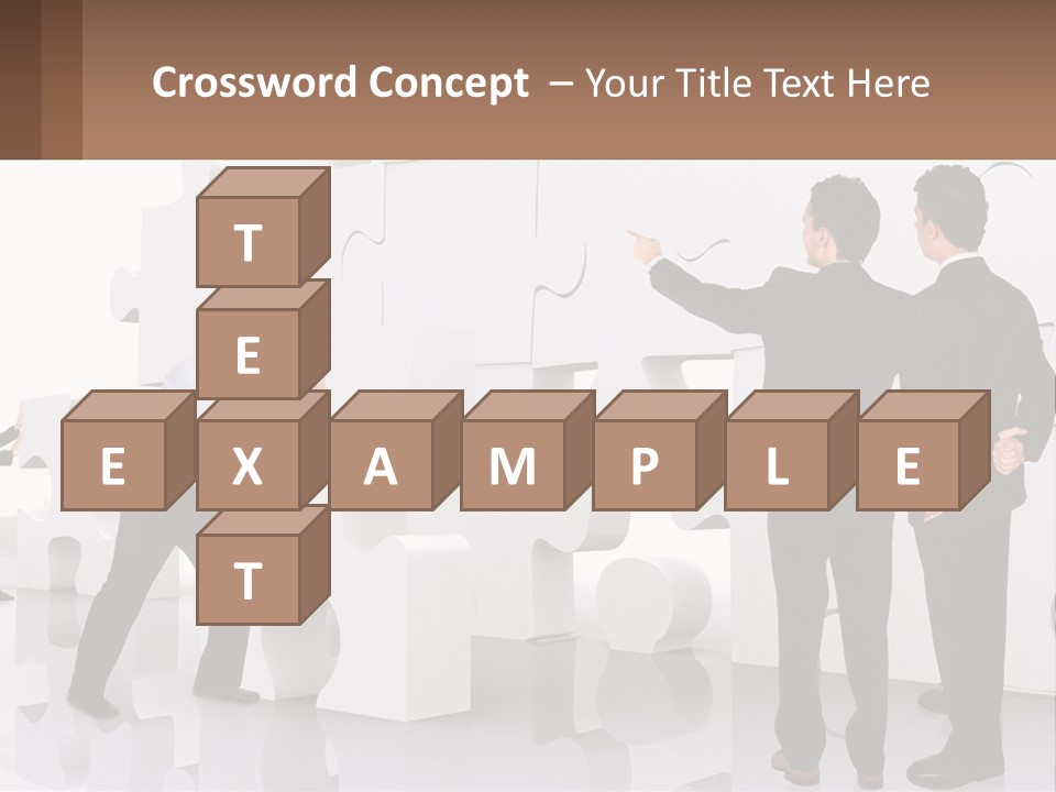 A Group Of Men Standing Next To Each Other In Front Of A Wall PowerPoint Template