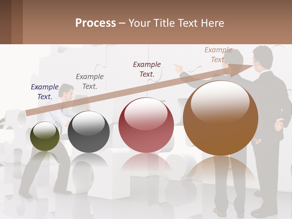 A Group Of Men Standing Next To Each Other In Front Of A Wall PowerPoint Template