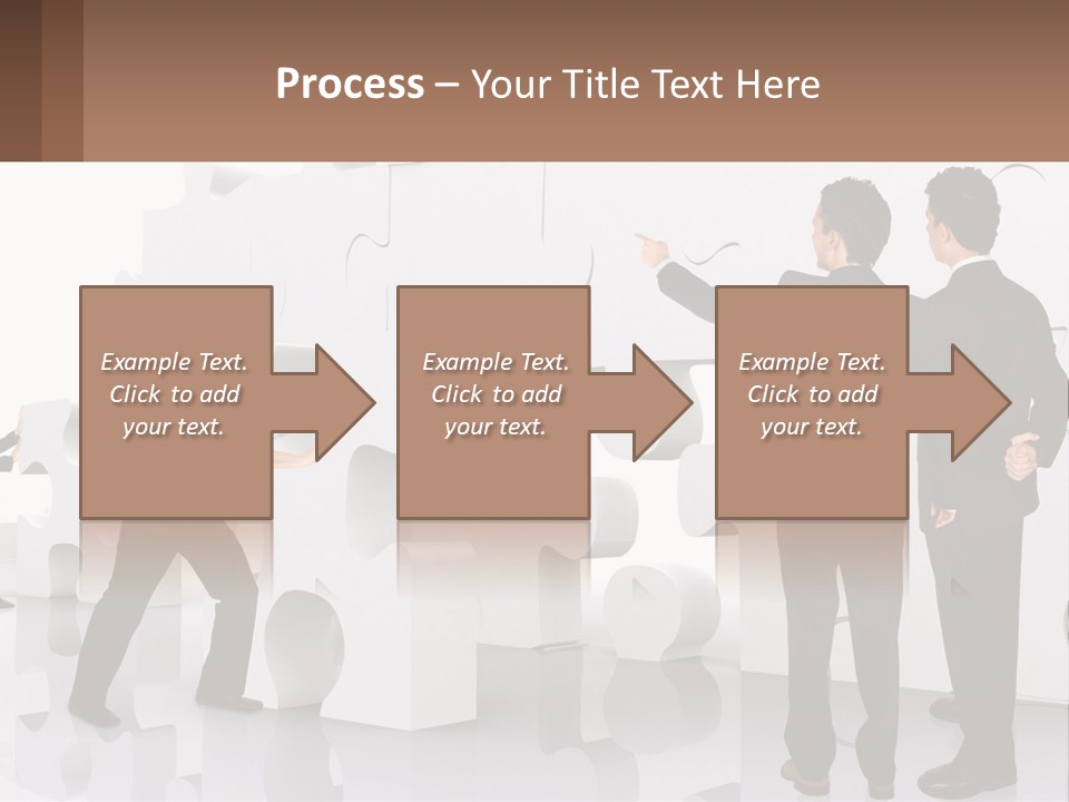 A Group Of Men Standing Next To Each Other In Front Of A Wall PowerPoint Template