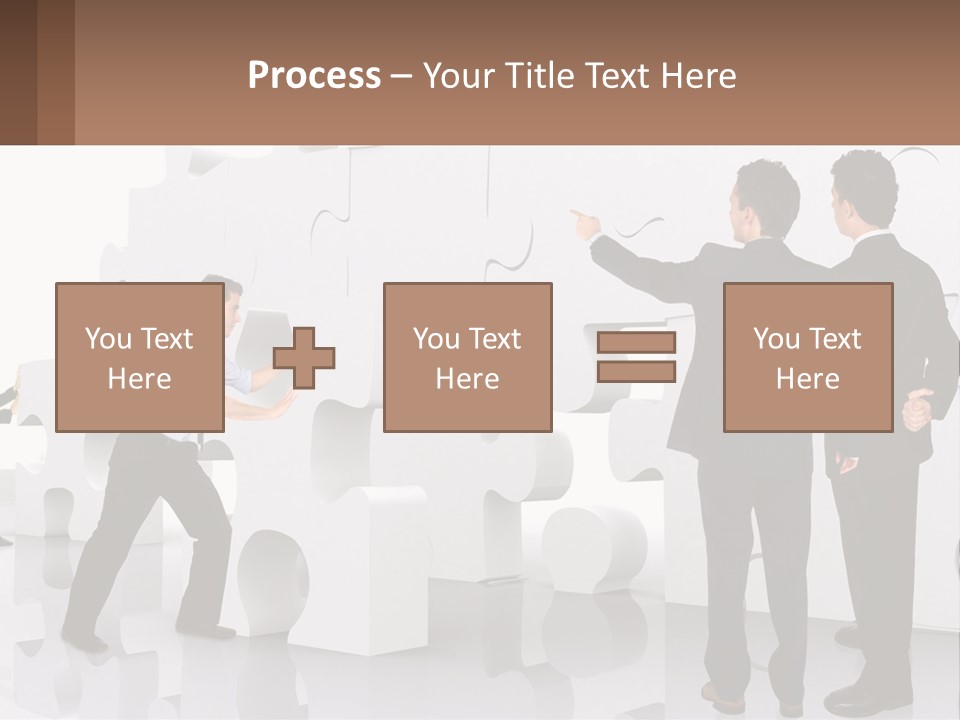 A Group Of Men Standing Next To Each Other In Front Of A Wall PowerPoint Template