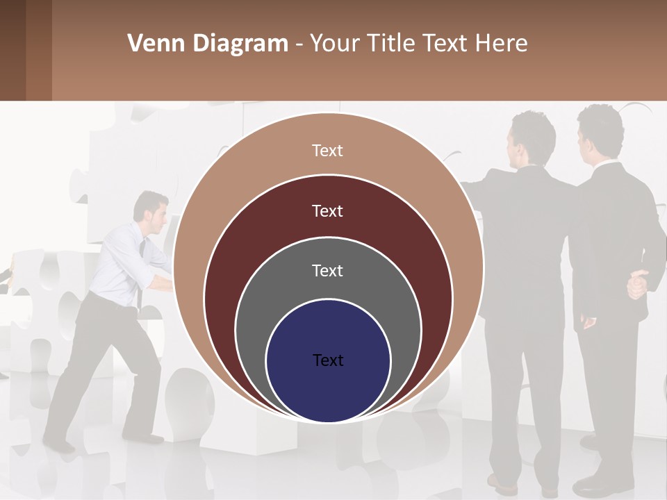 A Group Of Men Standing Next To Each Other In Front Of A Wall PowerPoint Template
