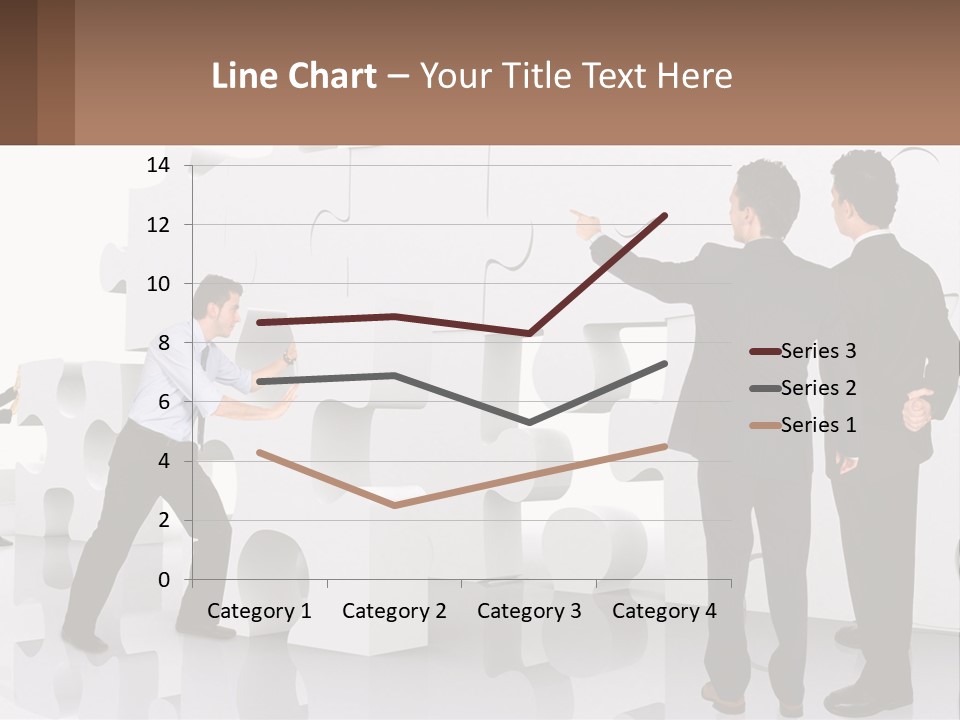 A Group Of Men Standing Next To Each Other In Front Of A Wall PowerPoint Template
