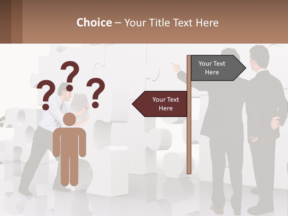 A Group Of Men Standing Next To Each Other In Front Of A Wall PowerPoint Template