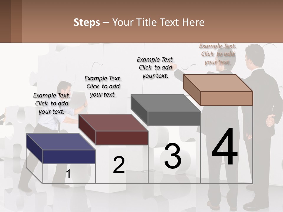 A Group Of Men Standing Next To Each Other In Front Of A Wall PowerPoint Template