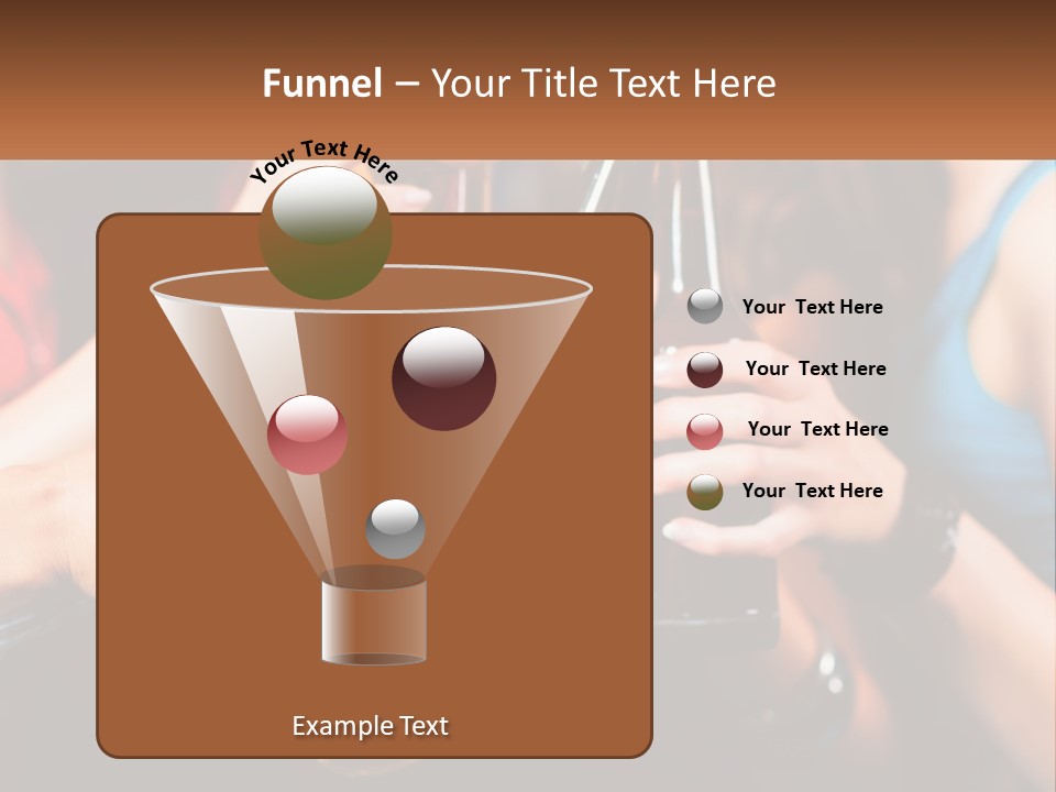 A Group Of People Holding Up Beer Bottles PowerPoint Template