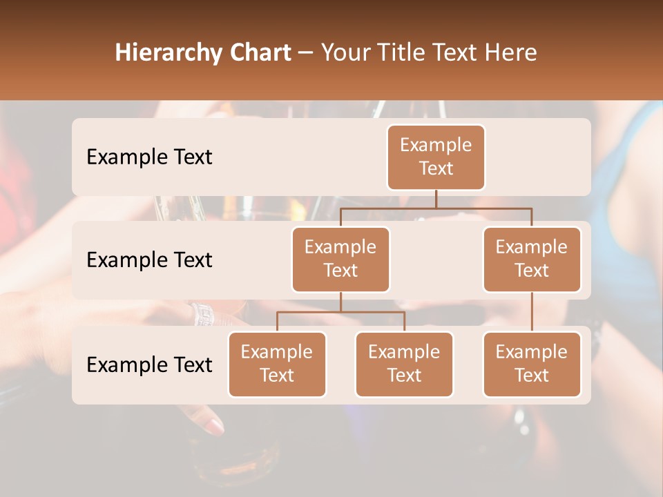 A Group Of People Holding Up Beer Bottles PowerPoint Template