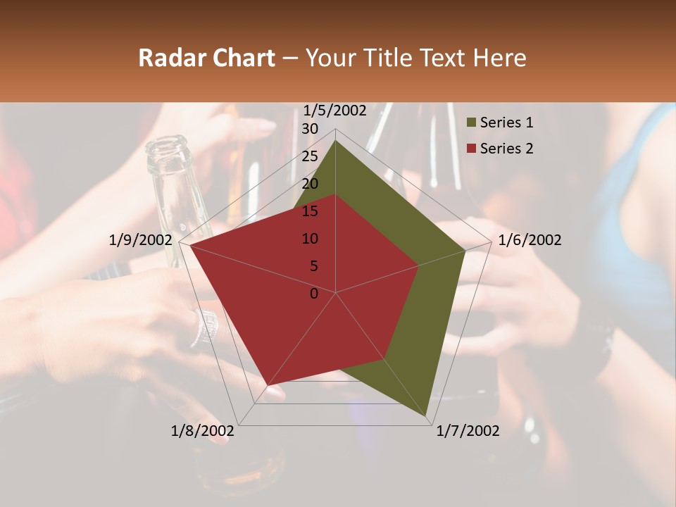 A Group Of People Holding Up Beer Bottles PowerPoint Template