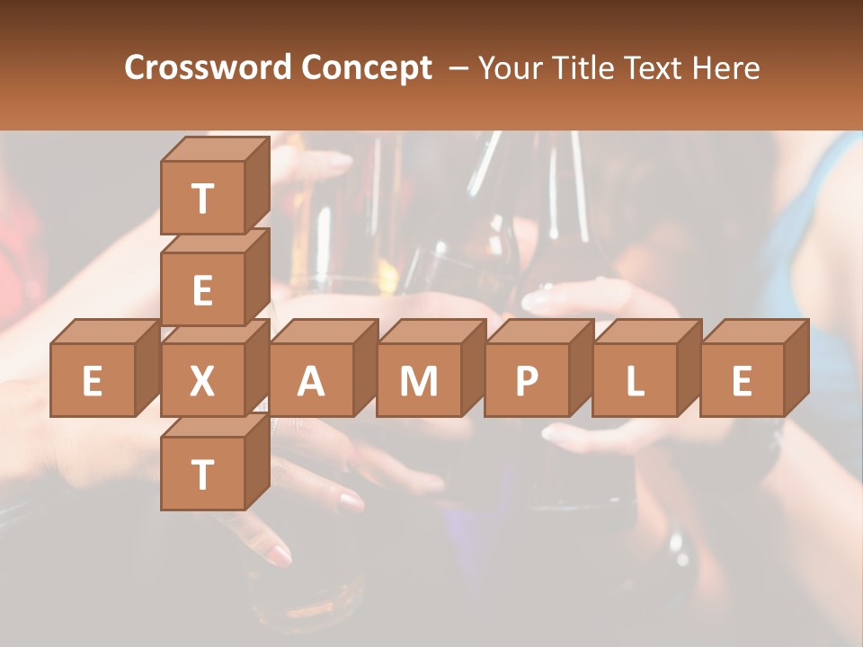 A Group Of People Holding Up Beer Bottles PowerPoint Template