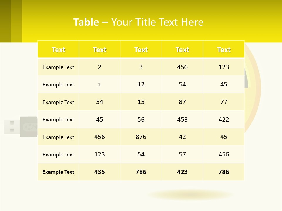 A Yellow Sign With A Radioactive Symbol On It PowerPoint Template