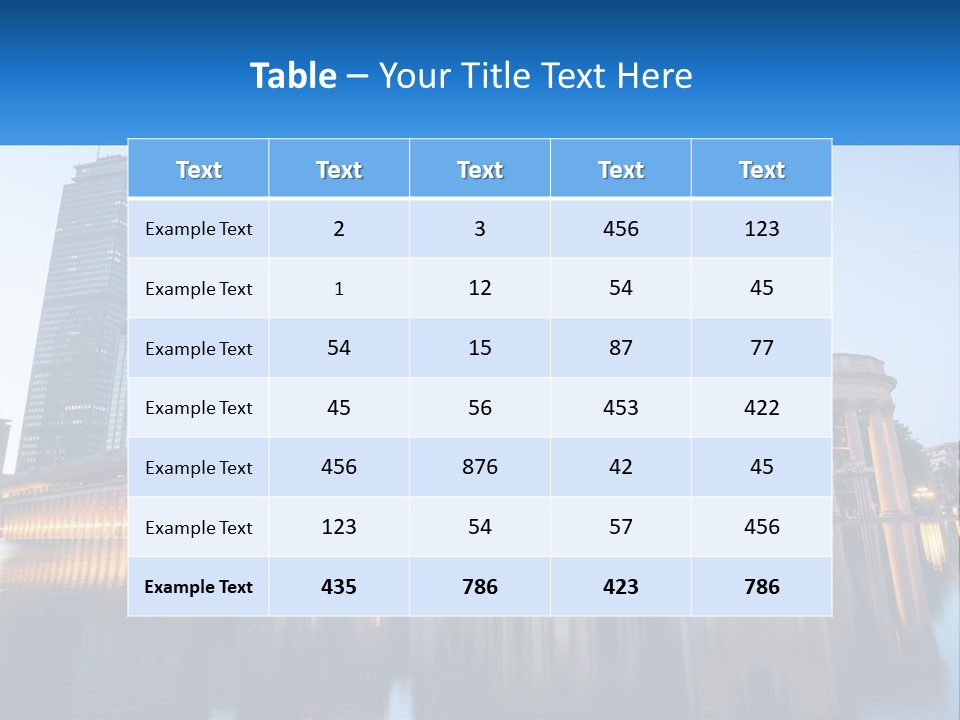 A Large Building With A Dome In The Middle Of It PowerPoint Template