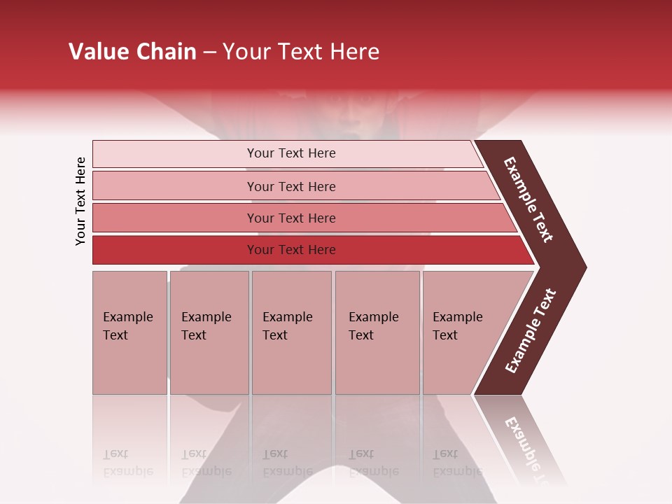 A Man With His Arms In The Air PowerPoint Template