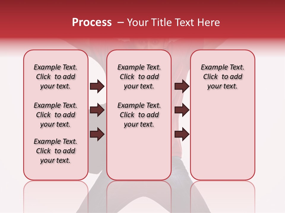 A Man With His Arms In The Air PowerPoint Template