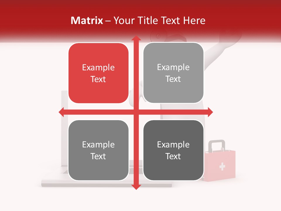 A Person With A Stethoscope On His Head Standing In Front Of A PowerPoint Template