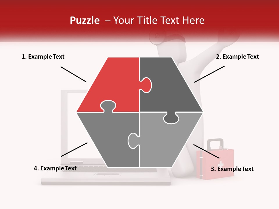 A Person With A Stethoscope On His Head Standing In Front Of A PowerPoint Template
