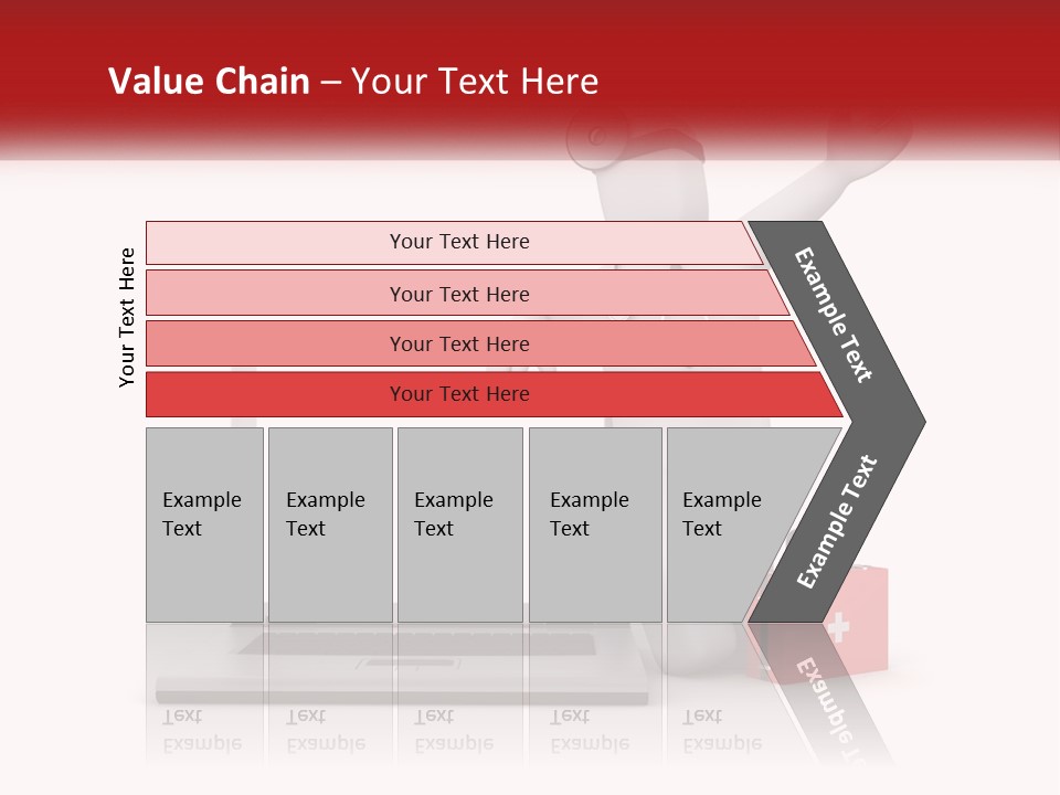 A Person With A Stethoscope On His Head Standing In Front Of A PowerPoint Template