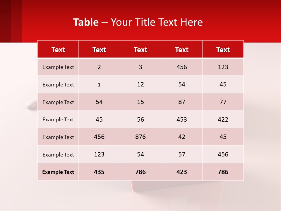 A Red Briefcase With A Computer On Top Of It PowerPoint Template