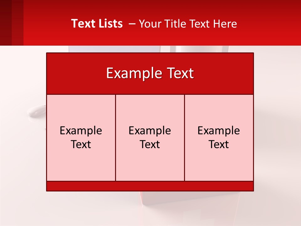A Red Briefcase With A Computer On Top Of It PowerPoint Template