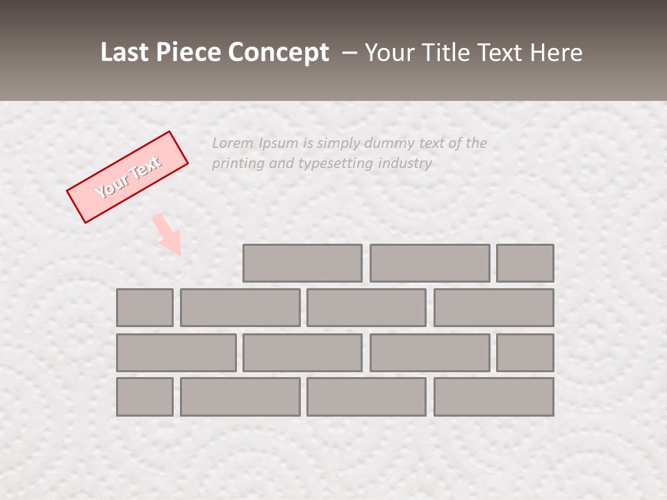 A Close Up Of A Mattress With A Name Tag On It PowerPoint Template