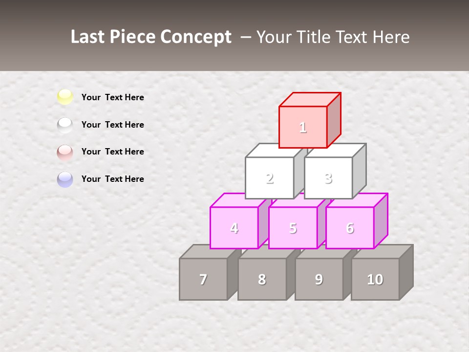 A Close Up Of A Mattress With A Name Tag On It PowerPoint Template