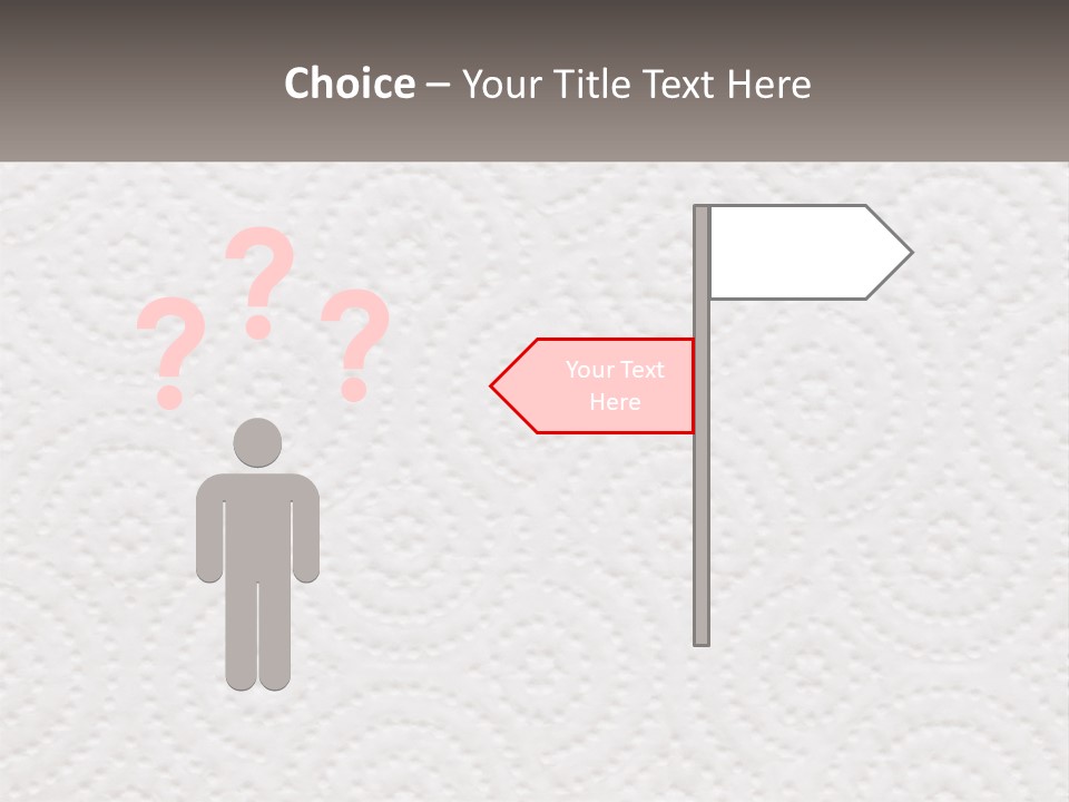 A Close Up Of A Mattress With A Name Tag On It PowerPoint Template