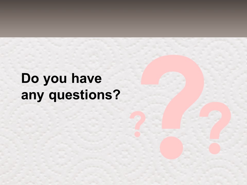 A Close Up Of A Mattress With A Name Tag On It PowerPoint Template