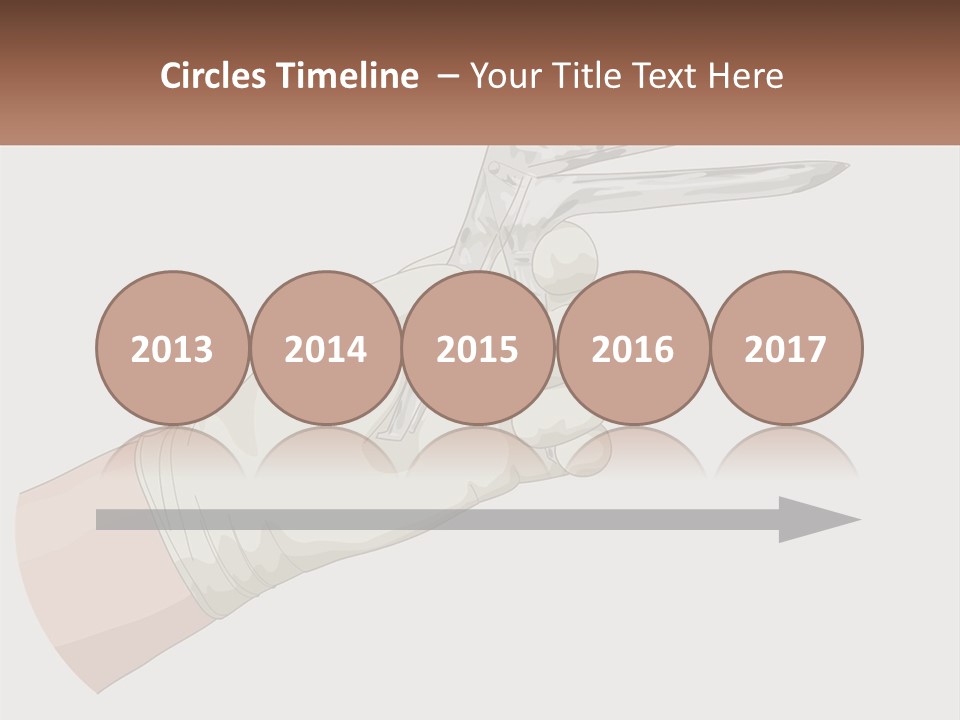 A Person Holding A Pair Of Scissors In Their Hand PowerPoint Template