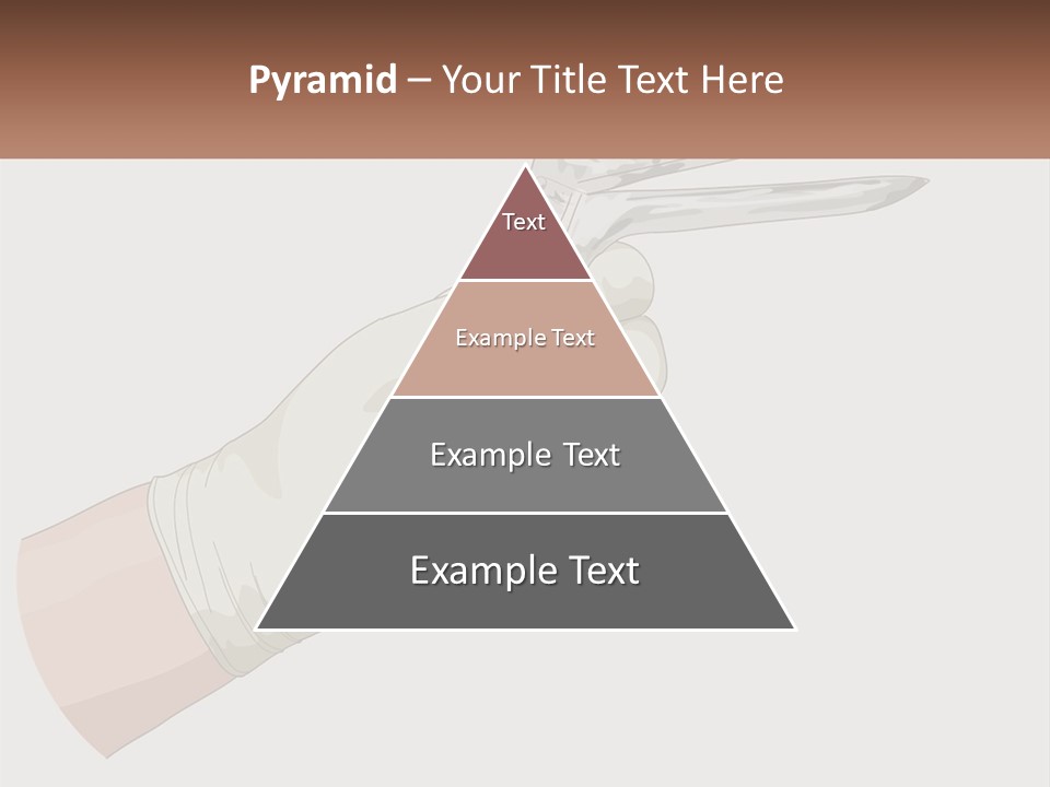 A Person Holding A Pair Of Scissors In Their Hand PowerPoint Template