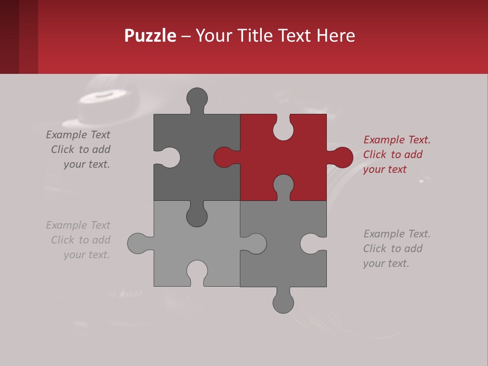 A Camera On A Black Background With The Words Name Of Presentation PowerPoint Template