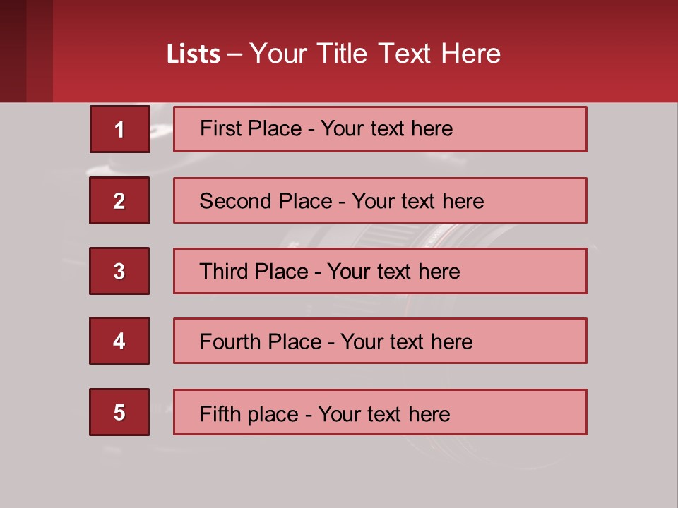 A Camera On A Black Background With The Words Name Of Presentation PowerPoint Template