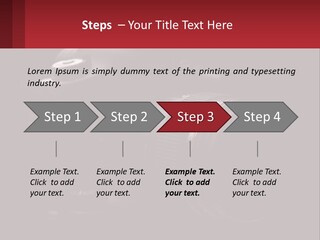 A Camera On A Black Background With The Words Name Of Presentation PowerPoint Template