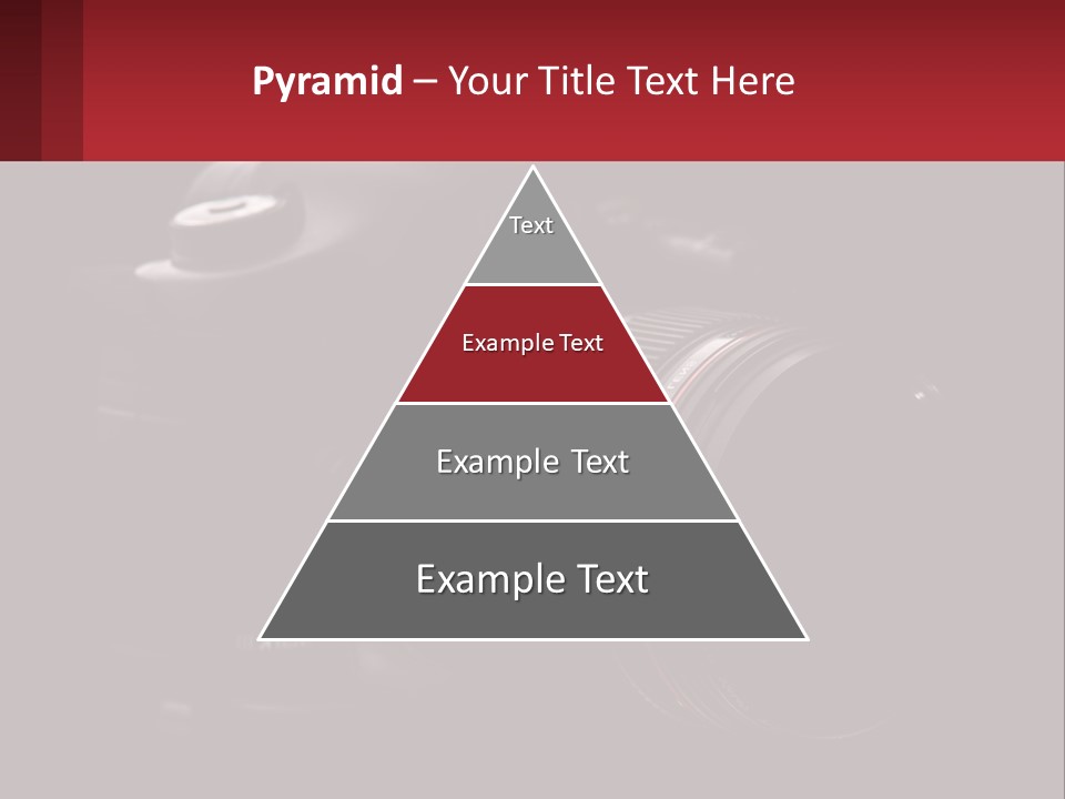 A Camera On A Black Background With The Words Name Of Presentation PowerPoint Template