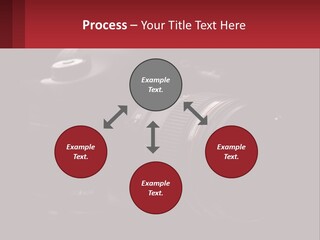 A Camera On A Black Background With The Words Name Of Presentation PowerPoint Template