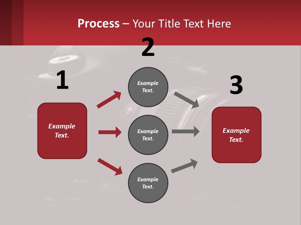 A Camera On A Black Background With The Words Name Of Presentation PowerPoint Template