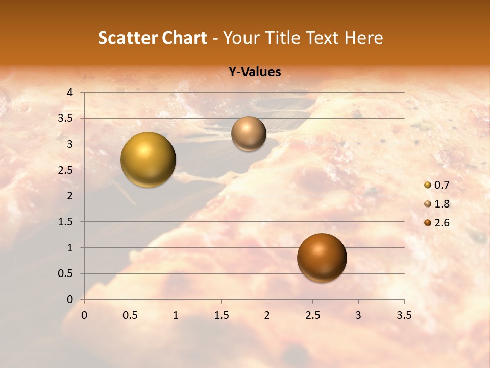A Close Up Of A Slice Of Pizza On A Table PowerPoint Template