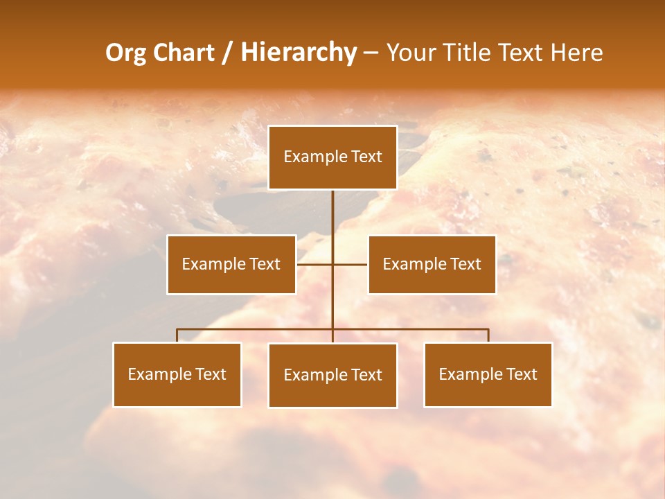 A Close Up Of A Slice Of Pizza On A Table PowerPoint Template