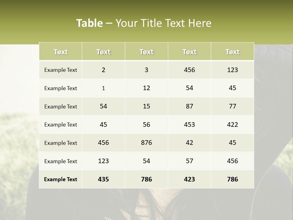 A Woman In A Hoodie Is Looking At The Camera PowerPoint Template