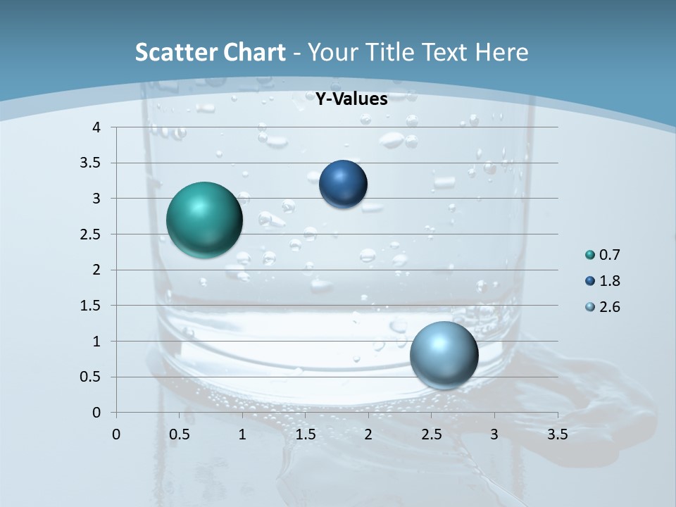 A Glass Of Water With A Toothbrush In It PowerPoint Template