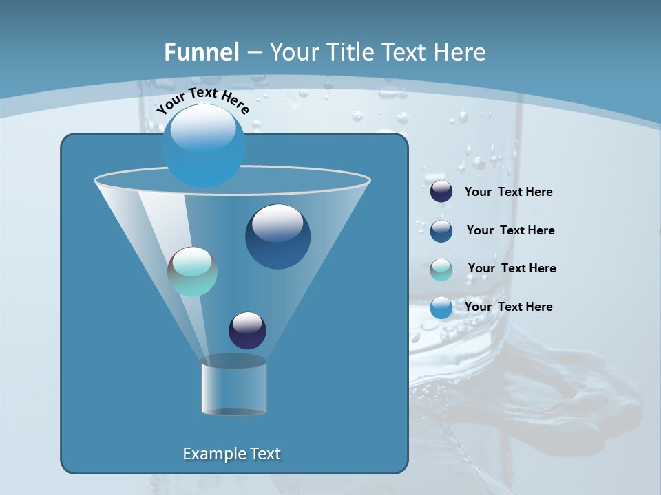 A Glass Of Water With A Toothbrush In It PowerPoint Template