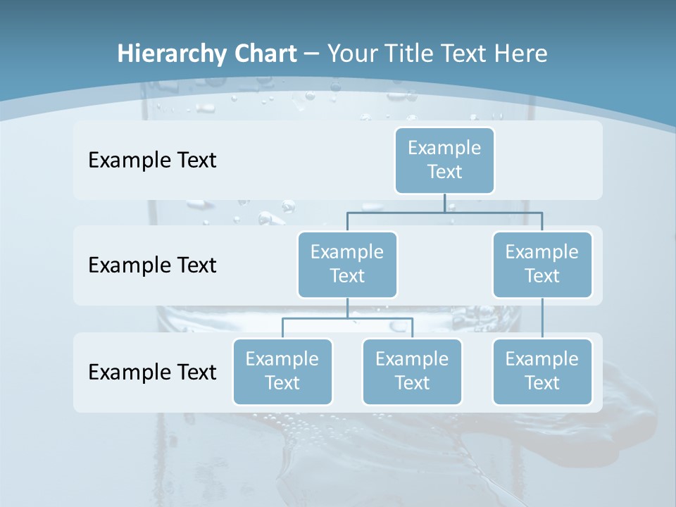 A Glass Of Water With A Toothbrush In It PowerPoint Template