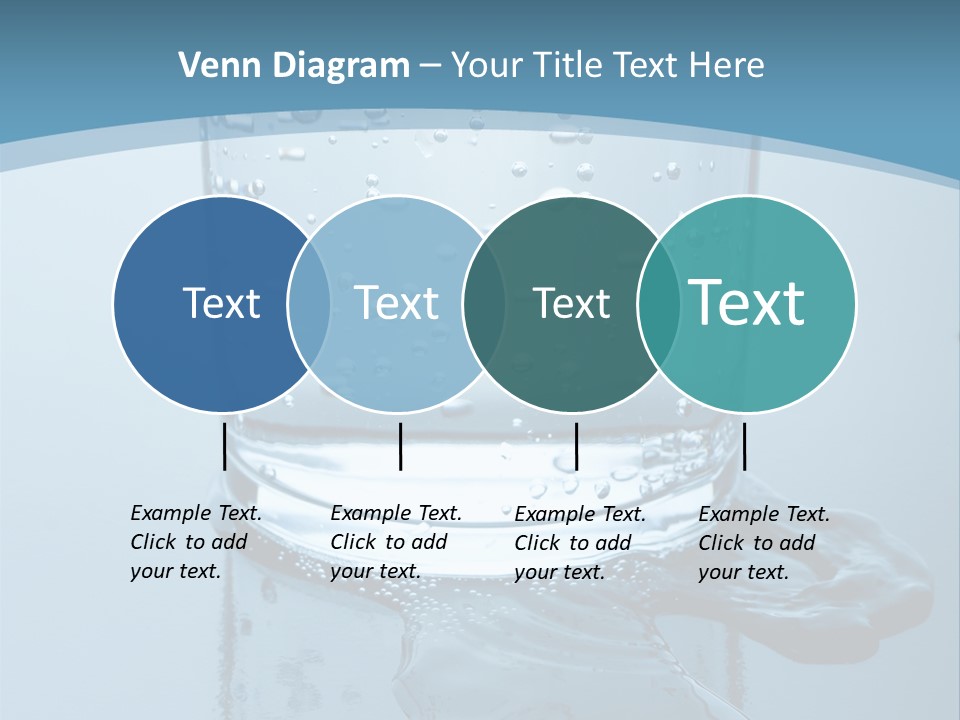A Glass Of Water With A Toothbrush In It PowerPoint Template