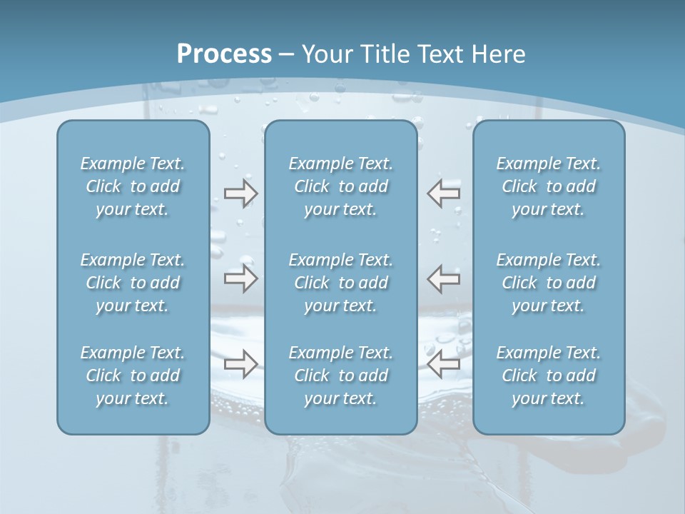 A Glass Of Water With A Toothbrush In It PowerPoint Template