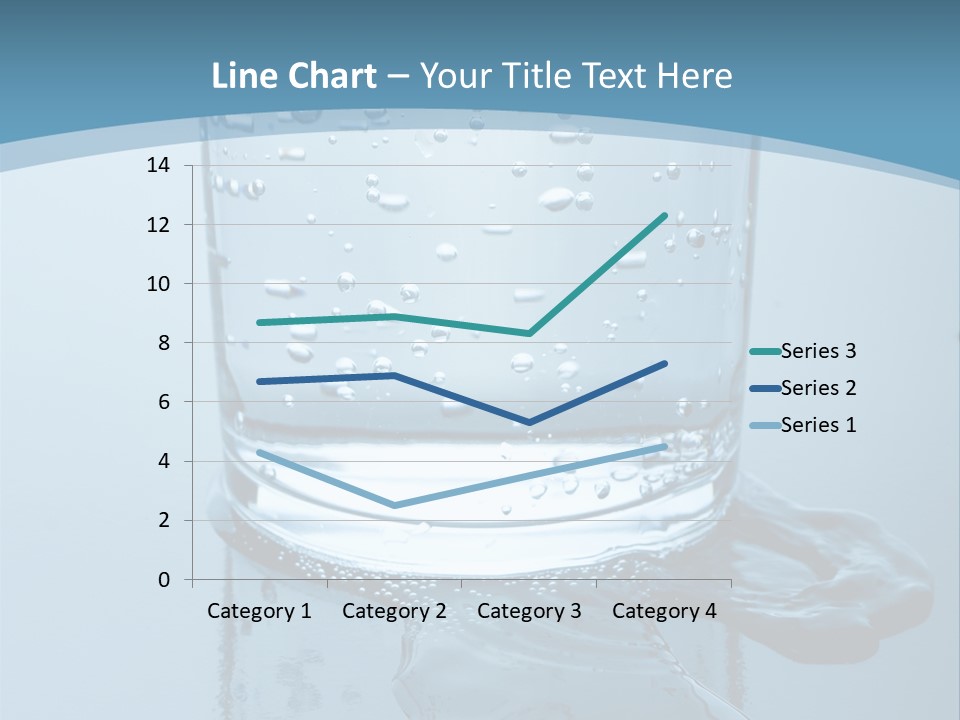 A Glass Of Water With A Toothbrush In It PowerPoint Template