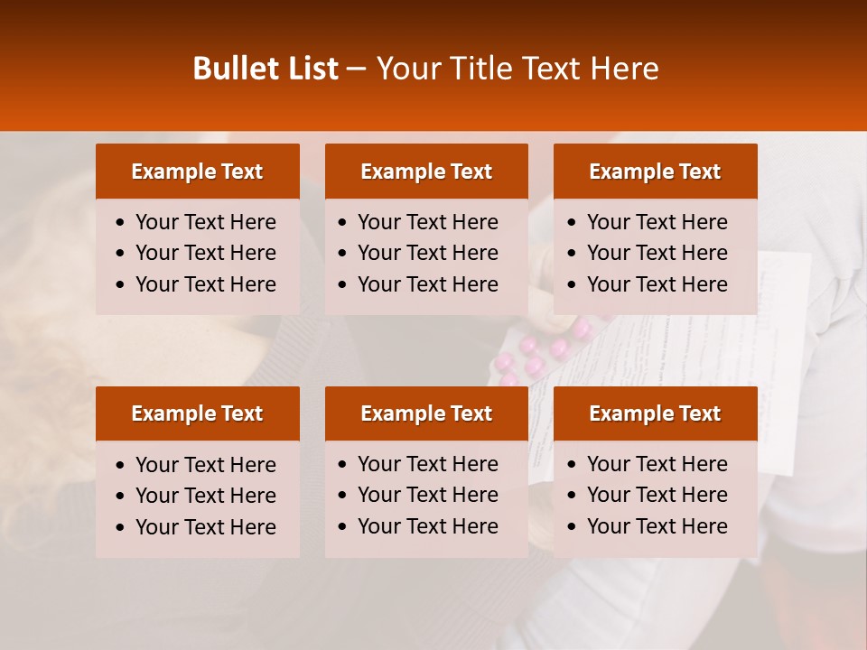 A Woman Sitting On A Couch Holding A Piece Of Paper PowerPoint Template