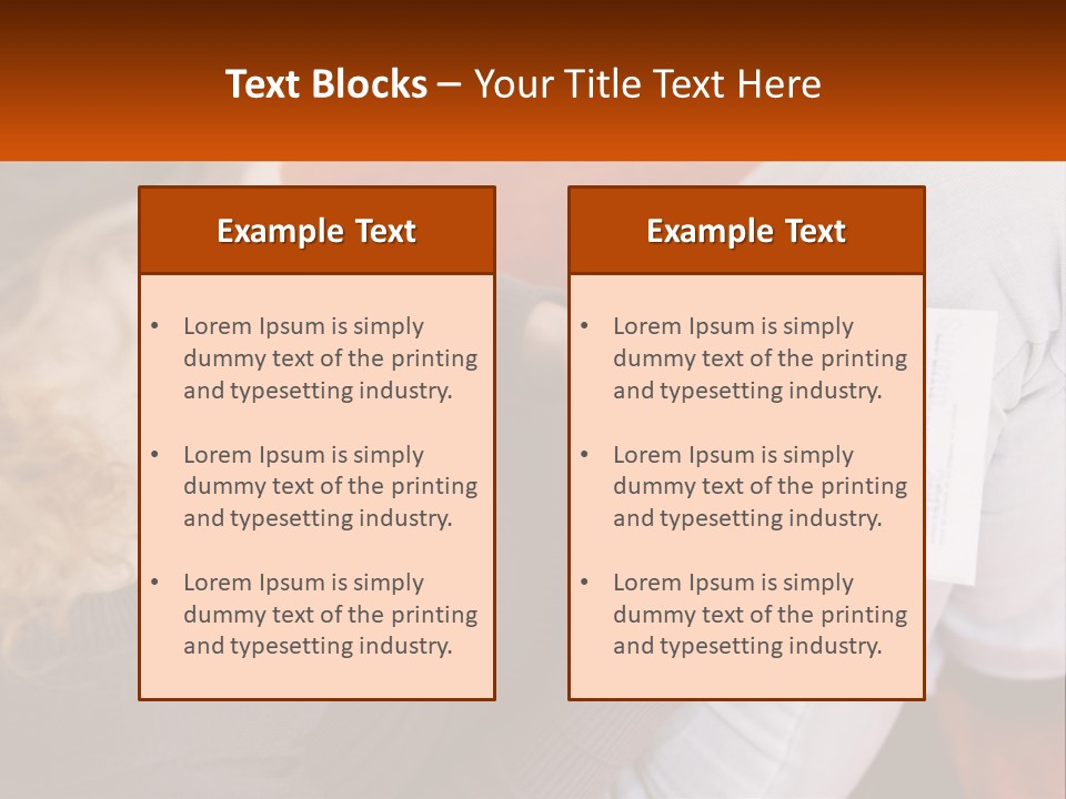 A Woman Sitting On A Couch Holding A Piece Of Paper PowerPoint Template