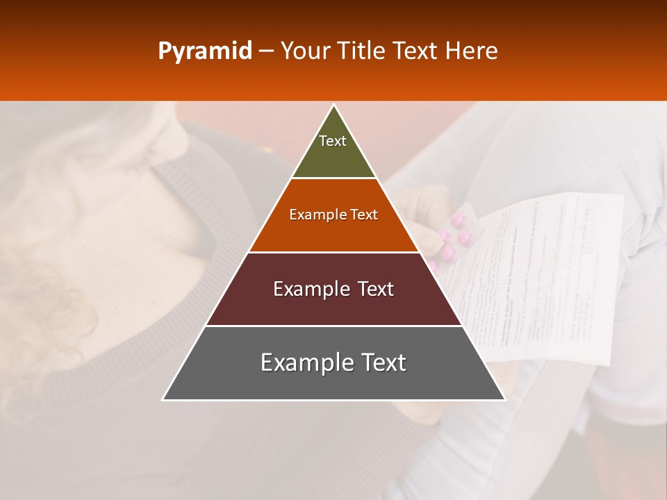 A Woman Sitting On A Couch Holding A Piece Of Paper PowerPoint Template