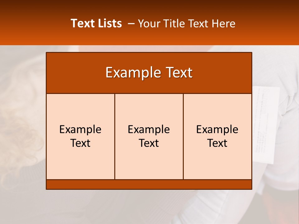 A Woman Sitting On A Couch Holding A Piece Of Paper PowerPoint Template