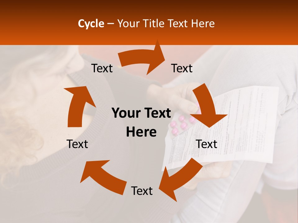 A Woman Sitting On A Couch Holding A Piece Of Paper PowerPoint Template