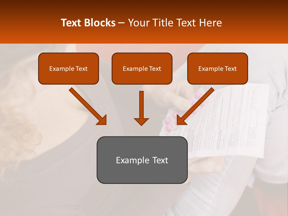 A Woman Sitting On A Couch Holding A Piece Of Paper PowerPoint Template