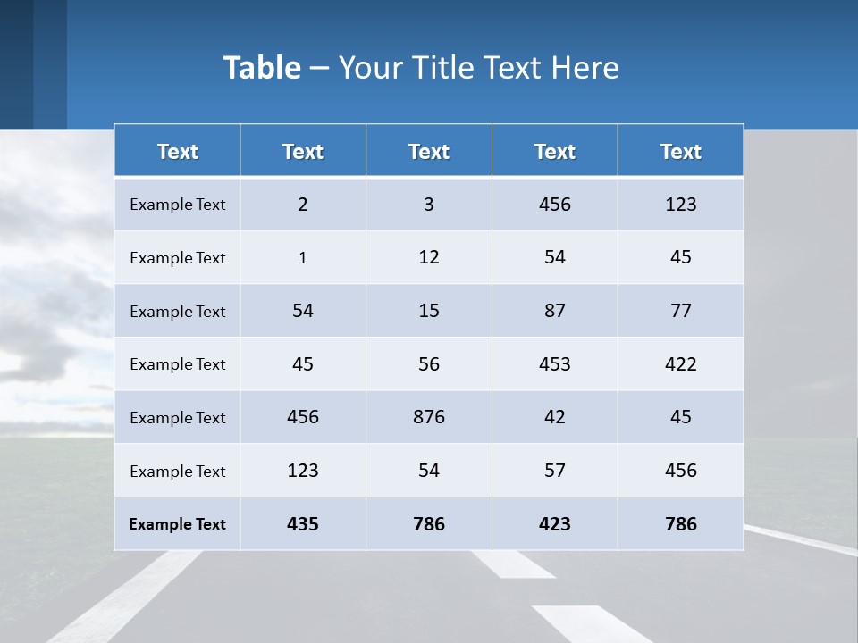 A Man Kicking A Soccer Ball On A Road PowerPoint Template